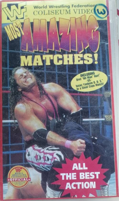 WWF most amazing matches VHS