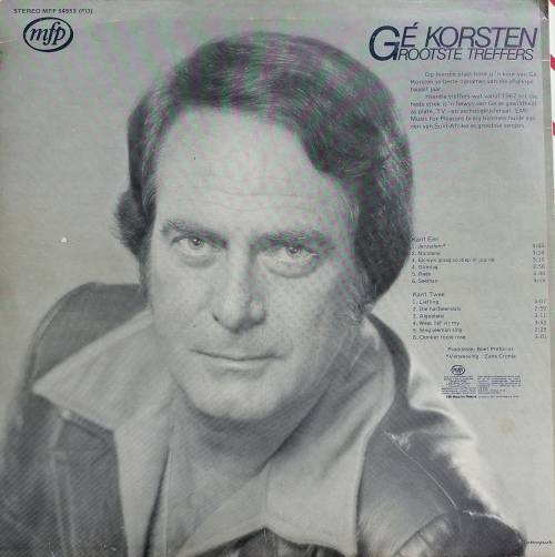 Ge Korsten Jerusalem LP