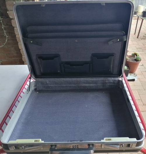 Vintage hard case briefcase