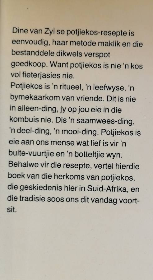 Potjiekos deur Dine van Zyl