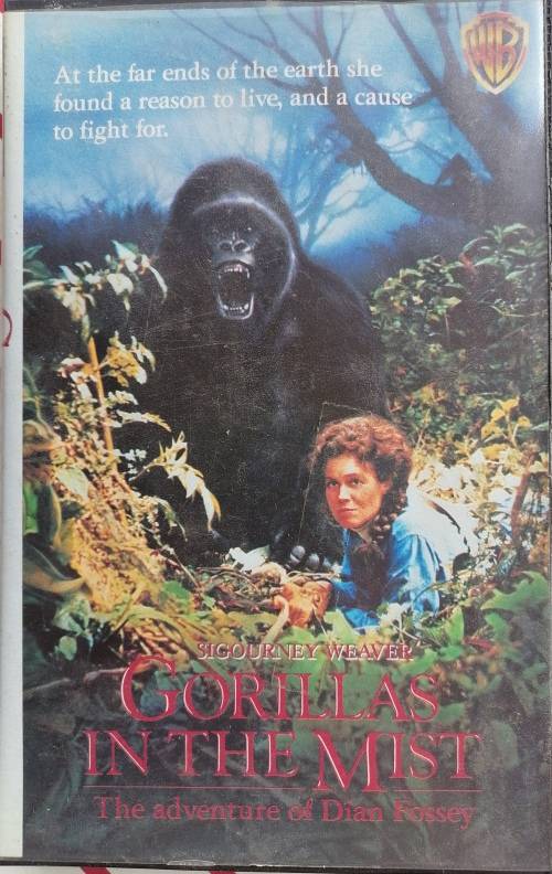 Gorillas in the mist VHS