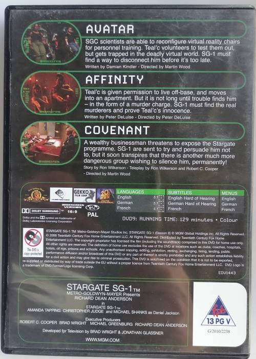 Stargate no 53 dvd