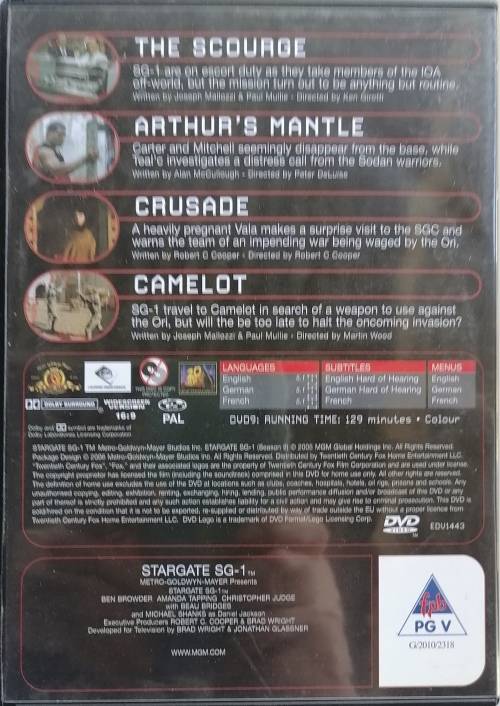 Stargate no 63 dvd