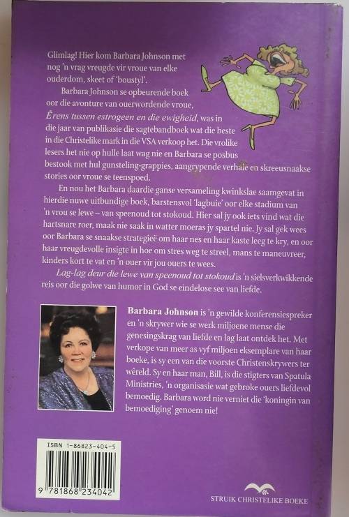 Lag-lag deur die lewe van speenoud tot stokoud deur Barbara Johnson