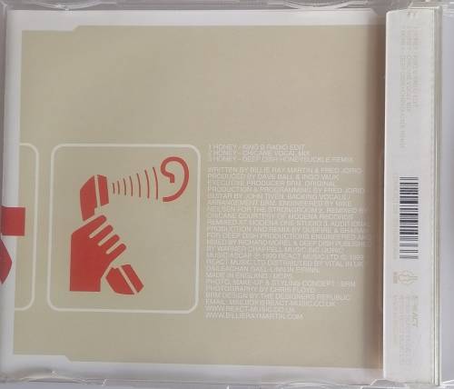 Billy Ray Martin - Honey cd