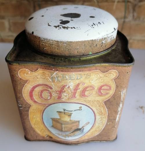 Reed`s coffee tin
