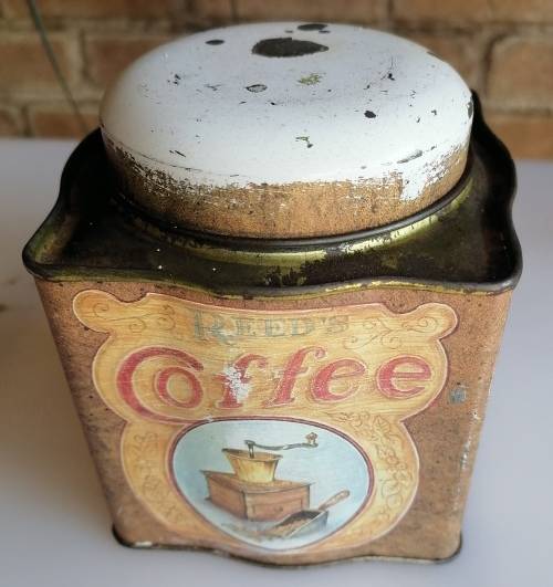 Reed`s coffee tin