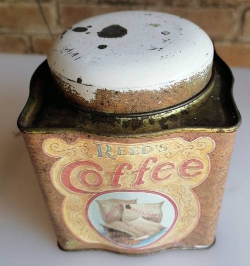 Reed`s coffee tin