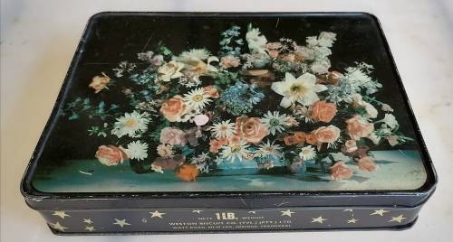 Vintage Weston biscuit tin