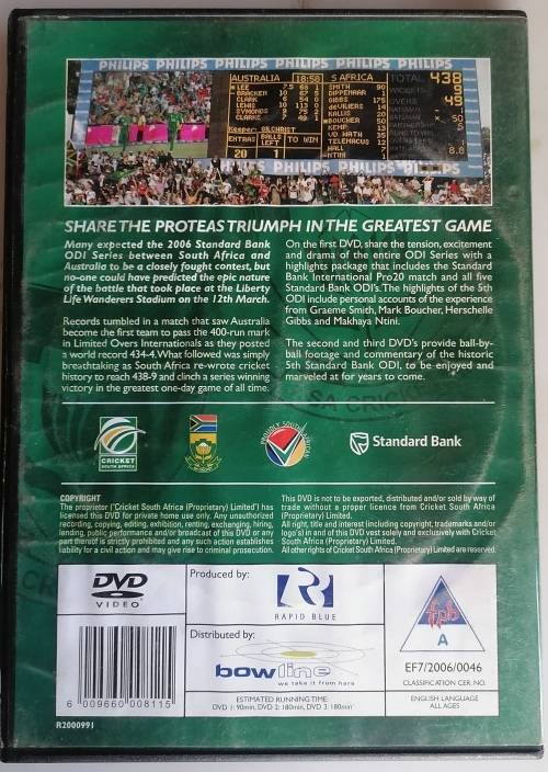 438 The greatest one-day game 3dvd