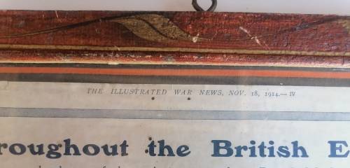 Glaxo 1914 framed add