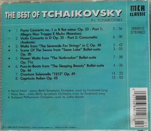 The best of Tchaikovsky cd