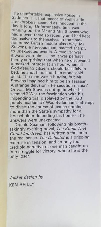 The defector by Donald Seaman