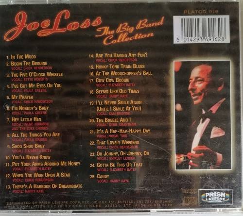 Joe Loss - The big band collection cd