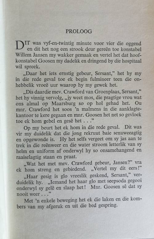 Kyk hoe bloos die son deur Johan van der Post