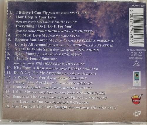Movie delights cd