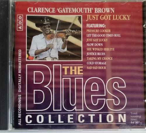 Clarence `Gatemouth` Brown - Just got lucky cd