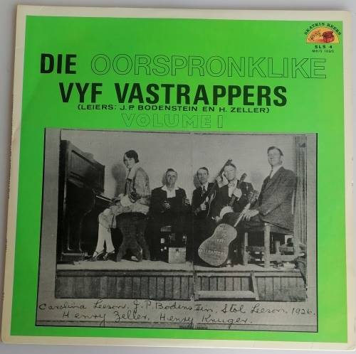 Die oorspronklike vyf vastrappers volume 1 lp