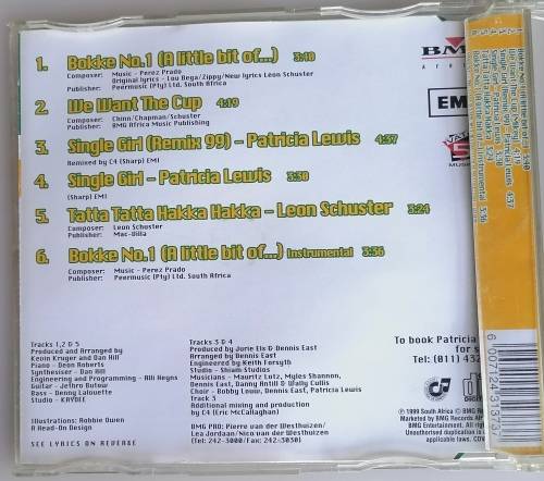 Leon Schuster, Patricia Lewis - Bokke no. 1 cd