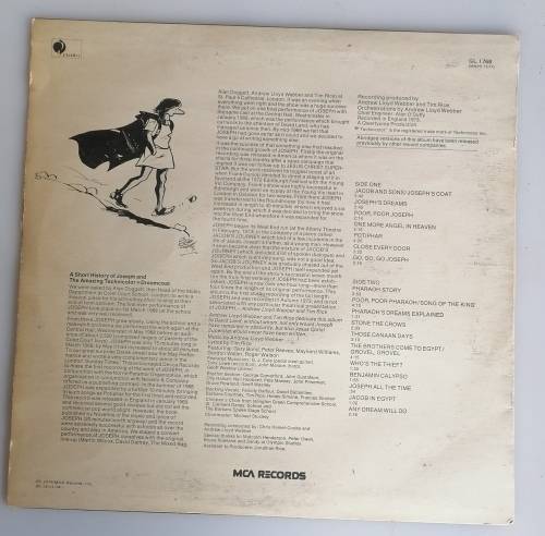 Tim Rice and Andrew Lloyd Webber - Joseph and the amazing technicolor dreamcoat lp