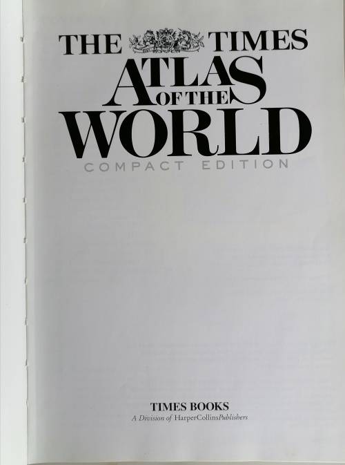 The Times atlas of the world - Compact edition