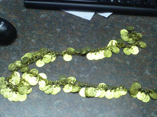 Indian/ATS/Bellydance Sari Coin Belt
