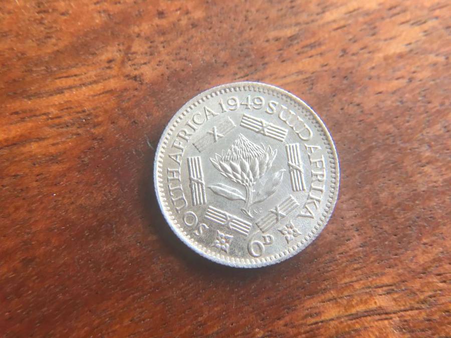 1949 | 6 Pence | 6D | Mint state or close