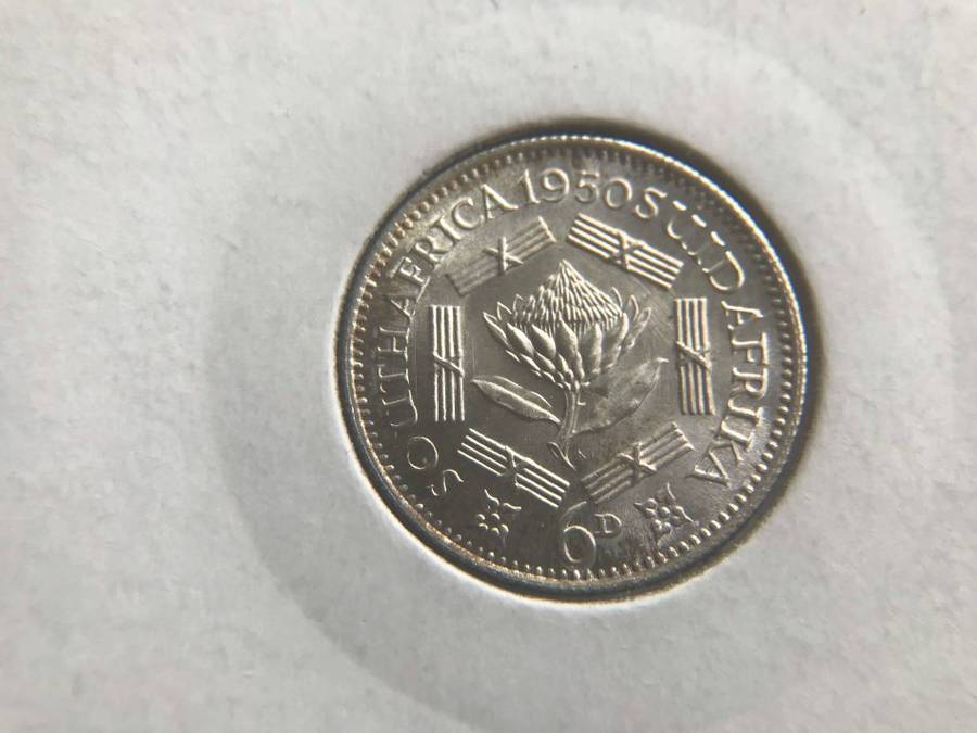1950 | 6 Pence | 6D | Mint state