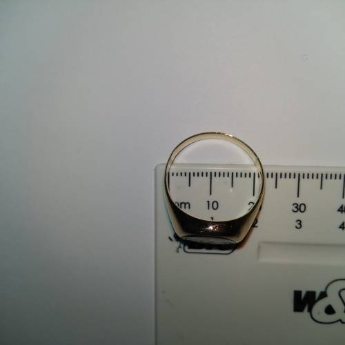 9CT YELLOW GOLD MASONIC MENS RING and CCTV CAMERAS