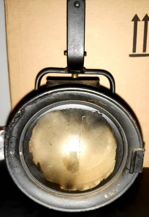 *Reduced*South African Railways Carbide Lamp. In excellent used condition.