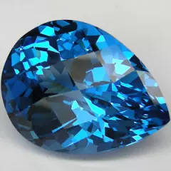 STUNNING 25.0 CTS SWISS BLUE TOPAZ !!!!