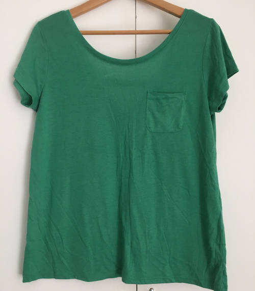 Green Kelso Top Size 12