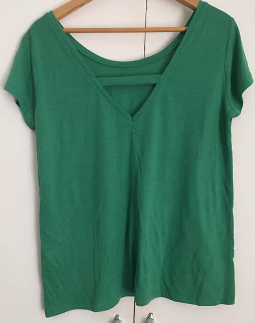 Green Kelso Top Size 12