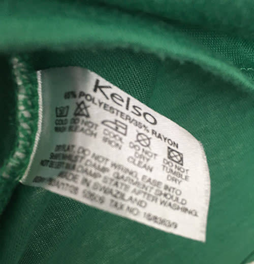 Green Kelso Top Size 12