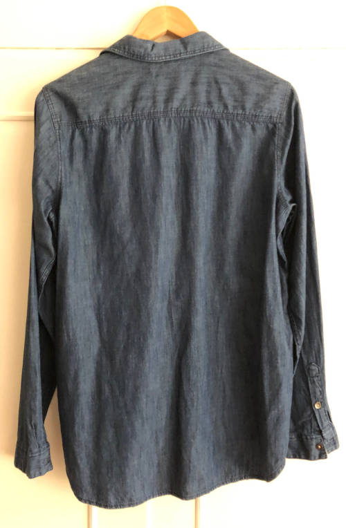 Ladies Denim Shirt H&M Size EUR40 UK12