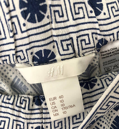 H&M Palazzo Pants, Size Eur 40