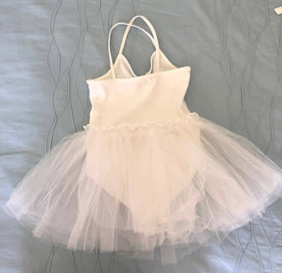 Girls white ballet tutu H&M 6-8Y