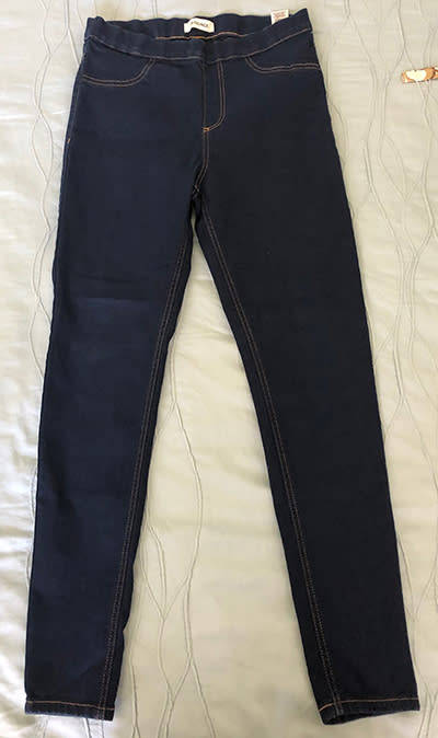 Dark Blue Denim Jegging
