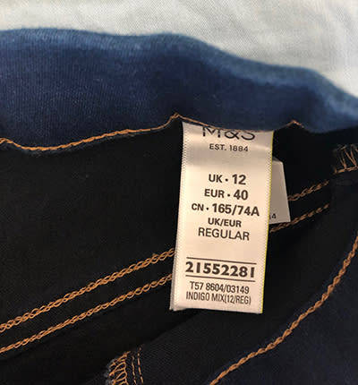 Dark Blue Denim Jegging