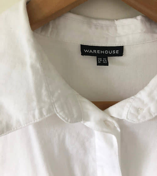 White Shirt Size 16