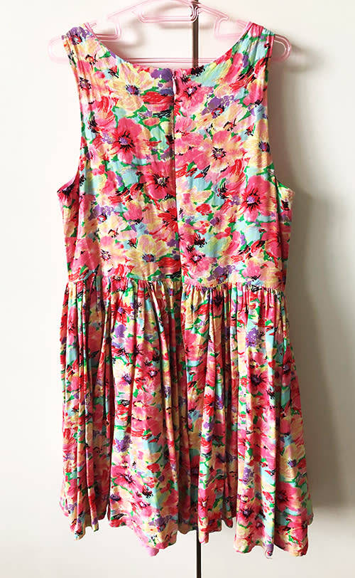 Pretty Floral Dress with Underskirts Age 9