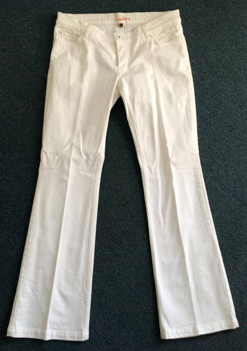 BNWT White Bootleg jeans - size 14. River Island