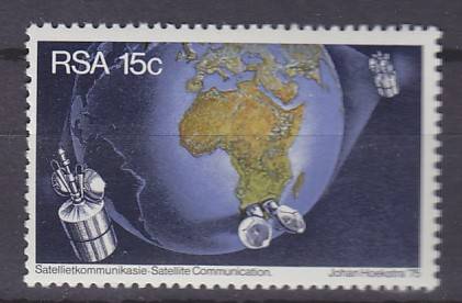 SOUTH AFRICA SACC 397 - 1975 - SATELLITE COMMUNICATION - MNH