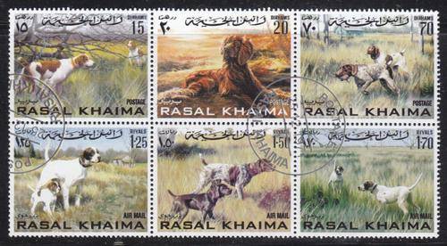 BEAUTIFUL THEMATIC MINISHEET - DOGS - RASAL KHAIMA