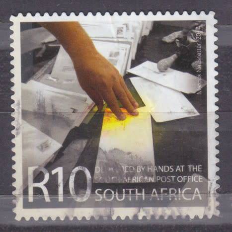 SOUTH AFRICA USED STAMP SACC2273 - 2014 WORLD POST DAY
