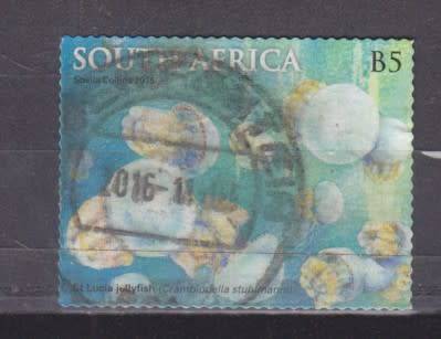 SOUTH AFRICA USED STAMPS - 2015 Marine Life - Jellyfish of South Africa