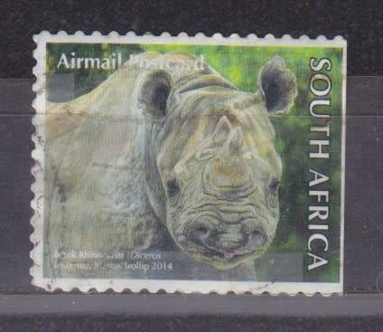 SOUTH AFRICA USED STAMPS SACC2262 - 2014 BIG FIVE