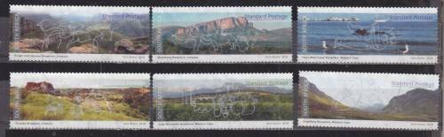 6 SOUTH AFRICA USED STAMPS  - 2016 South African Biospheres