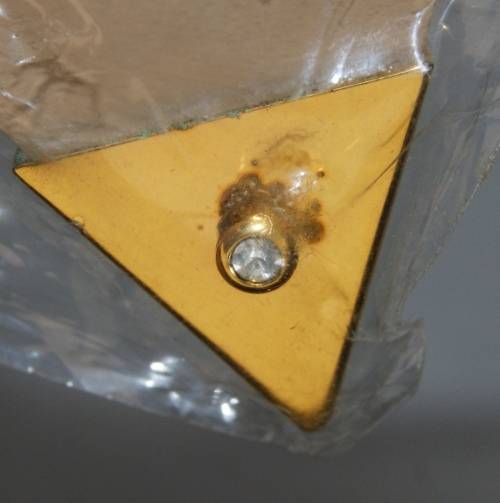 Gold Plated Collar Clips in Original Packaging @@@ CCCRRRAAAZZZYYY R1 START!