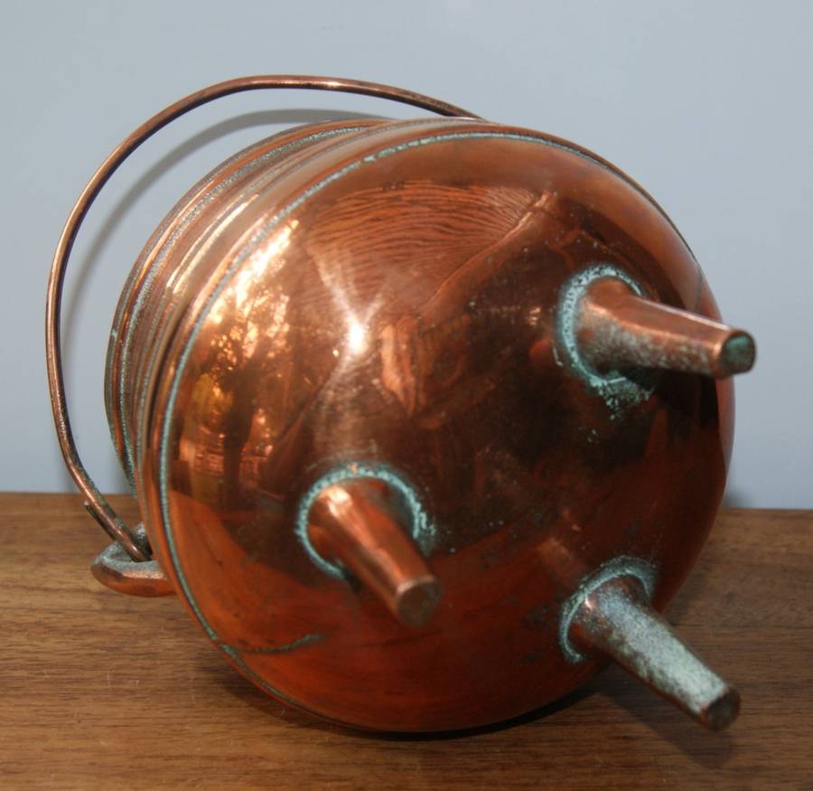 Copper Plated Size 1/4 Falkirk Potjie Pot (No Lid)